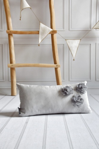 poduszka welurowa prostokątna