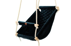 KOŁYSKO-HUŚTAWKA DLA DZIECI QALMA basic - BLACK